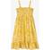 Versace Kids White & Yellow Barocco Dress 5W050 Bianco Oro 12Y