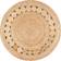 Jonathan Y RNF101A-8R Dahlia Round Jute Natural 96"