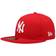 New Era Fifty Fitted York Yankees Cap - Red