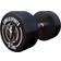 Gorilla Sports GS Rubber Dumbbells 17.5kg