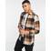 Only & Sons – Brunrutig skjorta-Vit/a