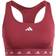 adidas Womens Powerreact Train Medium Support Techfit Bra - Red