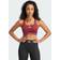 adidas Womens Powerreact Train Medium Support Techfit Bra - Red