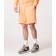 HUGO BOSS Men's Regular Fit Sewalk Sweat Shorts Light Shade/Orange/833 Light/Pastel Orange