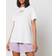 Ganni relaxed o-neck white t-shirt