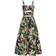 Oscar de la Renta Printed Cotton-Blend Poplin Midi Dress - Multicoloured