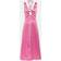 Ganni Double Satin Halterneck Dress Dam Maxi