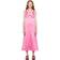 Ganni Double Satin Halterneck Dress Dam Maxi