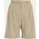 Amiri Double pleat shorts tan