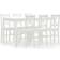 vidaXL Pine Bordgruppe 70x140cm 7stk