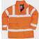 Portwest Bizflame Rain Hi-Vis Antistatic FR Jacket - Orange