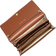 Michael Kors Jet Set Large Leather Crossbody Bag - Luggage
