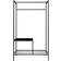 House Nordic Vita Clothes Rack 101x170cm
