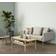 Hübsch Acorn Nature Sofabord 57x120cm
