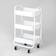 Brightroom 3 Tier Trolley Table 13.8x17.7"