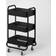 Brightroom 3 Tier Trolley Table 13.8x17.7"