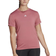 Adidas Women's Aeroknit Seamless Tee - Pink Strata/White