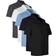 ID PRO Wear 0376 CARE poloshirt klassisk-Sort-5XL