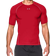 Under Armour Men's HeatGear Armour Short Sleeve Compression Shirt - Red/Steel