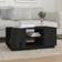 vidaXL 90x49x40,5 massivt Sofabord