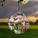 Akin Solar Hanging Butterfly Ball Pendant Lamp 10cm