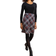 Roman Check Print Textured Mini Skirt - Red