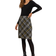 Roman Check Print Textured Mini Skirt - Yellow