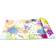 Herma Elasticated Folder A4 Cardboard Colour Blotches