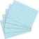 Herlitz Index Card A7 Ruled Blue 100pcs