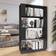 vidaXL 80x25x132 massivt Bogreol