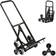 VEVOR Stair Climbing Cart Foldable Hand Truck 375 lbs Capacity w/ Backup Wheels