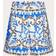 Valentino MINI BANDANA PRINT COTTON BERMUDA SHORTS BLUE/IVORY/NAVY