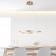Paul Neuhaus LED-hänglampa Titus Ø 60 cm Mässing Dimbar Pendellampa
