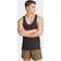 Adidas Herren Wo Stringer top, Schwarz/Schwarz