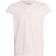 Adidas Junior Aeroready 3-Stripes Tee - Clear Pink/White/Grey Four (IJ9533)