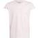 Adidas Junior Aeroready 3-Stripes Tee - Clear Pink/White/Grey Four (IJ9533)