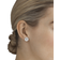 Georg Jensen Daisy Earrings - Silver/White