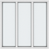 Klarvinduer FK3VM_151 Aluminium, Træ Fast vindue Vindue med 2-lags glas 90x40cm