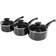 Tower Essentials Set di pentole con coperchio 3 Parti