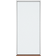 Klarvinduer KE1-1_151 Aluminium, Træ Fast vindue Vindue med 3-lags glas 32x110cm
