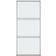 Klarvinduer KE1-3HM_151 Aluminium, Træ Fast vindue Vindue med 2-lags glas 32x110cm
