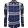 Gant REG UT PLAID FLANNEL SHIRT Blå