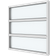 Klarvinduer FK3HM_151 Aluminium, Træ Fast vindue Vindue med 2-lags glas 40x90cm