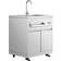 MyOutdoorKitchen Inox Range Module with Sink Unit