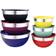 Elite Gourmet Colored Mixing Bowl 6.86 L