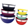 Elite Gourmet Colored Mixing Bowl 6.86 L