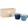 Denby Studio Blue Ridged Mug 40cl 2pcs