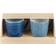 Denby Studio Blue Ridged Krus 40cl 2stk