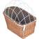 Aumuller Dog Basket with protective Grid 36x50cm