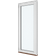 Klarvinduer TD1K_138 Aluminium Sidohängt fönster 70x175cm